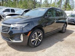 Salvage cars for sale at Harleyville, SC auction: 2022 Chevrolet Equinox Premier