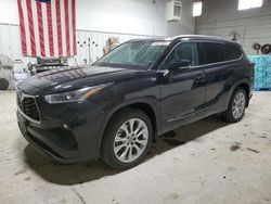 Salvage cars for sale at Des Moines, IA auction: 2022 Toyota Highlander Hybrid Limited