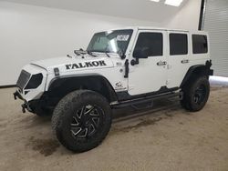 Salvage cars for sale at Wilmer, TX auction: 2014 Jeep Wrangler Unlimited Sahara