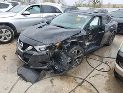 Salvage cars for sale from Copart Bridgeton, MO: 2018 Nissan Maxima 3.5S