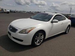 Salvage cars for sale from Copart Sacramento, CA: 2009 Infiniti G37