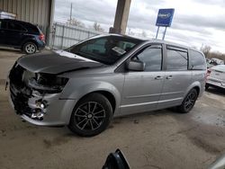 Salvage cars for sale at Fort Wayne, IN auction: 2017 Dodge Grand Caravan GT