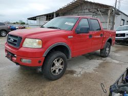 Salvage cars for sale from Copart Corpus Christi, TX: 2005 Ford F150 Supercrew