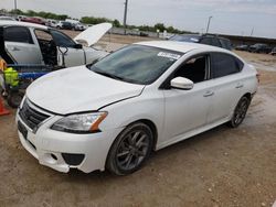 Salvage cars for sale at Temple, TX auction: 2015 Nissan Sentra S