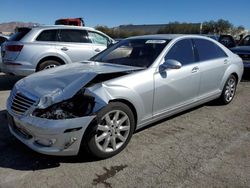 Salvage cars for sale at Las Vegas, NV auction: 2007 Mercedes-Benz S 550