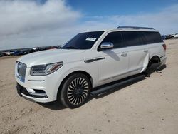 Vehiculos salvage en venta de Copart Andrews, TX: 2019 Lincoln Navigator L Black Label