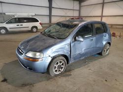 Chevrolet Aveo Base salvage cars for sale: 2007 Chevrolet Aveo Base