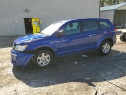 Dodge Journey SE salvage cars for sale: 2012 Dodge Journey SE