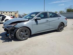 Salvage cars for sale at Wilmer, TX auction: 2022 Hyundai Elantra SEL