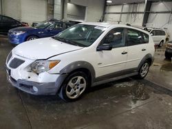 Pontiac salvage cars for sale: 2006 Pontiac Vibe