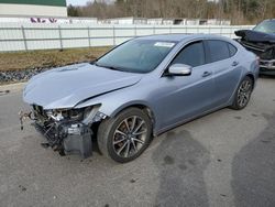 Salvage cars for sale at Assonet, MA auction: 2016 Acura TLX