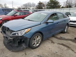 Salvage cars for sale at Moraine, OH auction: 2017 Hyundai Sonata SE