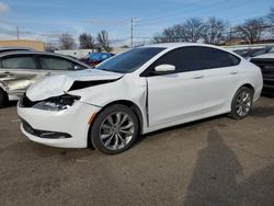 Chrysler salvage cars for sale: 2015 Chrysler 200 S