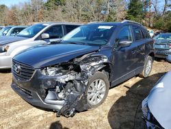 Salvage cars for sale at North Billerica, MA auction: 2016 Mazda CX-5 Touring
