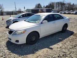 Salvage cars for sale from Copart Mebane, NC: 2011 Toyota Camry Base