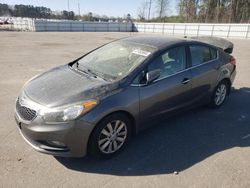 Salvage cars for sale from Copart Dunn, NC: 2014 KIA Forte EX