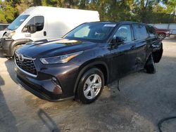 Toyota salvage cars for sale: 2022 Toyota Highlander L