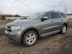 Salvage cars for sale from Copart Columbia Station, OH: 2012 Dodge Durango SXT