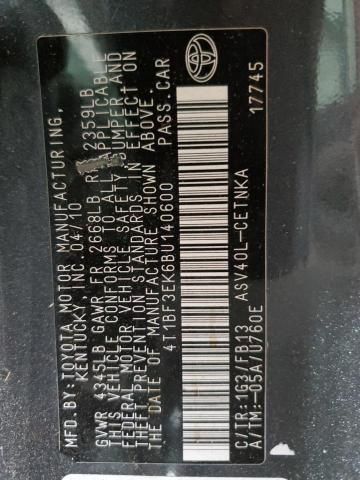 2011 Toyota Camry Base