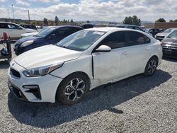Salvage cars for sale at Mentone, CA auction: 2019 KIA Forte FE