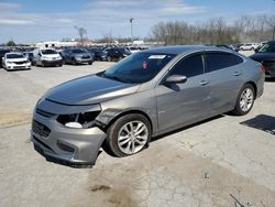 Salvage cars for sale from Copart Lexington, KY: 2017 Chevrolet Malibu LT