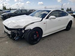 Salvage cars for sale at Rancho Cucamonga, CA auction: 2014 Audi A7 Prestige