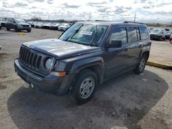 Salvage cars for sale from Copart Tucson, AZ: 2015 Jeep Patriot Sport