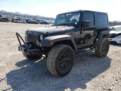 Jeep Wrangler Sport salvage cars for sale: 2017 Jeep Wrangler Sport