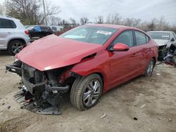 Hyundai Vehiculos salvage en venta: 2020 Hyundai Elantra SEL