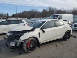 Salvage cars for sale at Assonet, MA auction: 2021 Honda Civic TYPE-R Touring