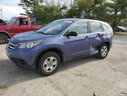 Honda CR-V LX salvage cars for sale: 2013 Honda CR-V LX