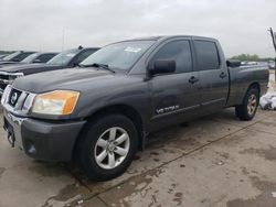 Salvage cars for sale at Grand Prairie, TX auction: 2008 Nissan Titan XE