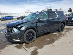 Chevrolet salvage cars for sale: 2021 Chevrolet Traverse LT