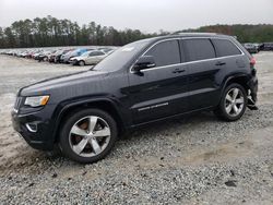 Salvage cars for sale from Copart Ellenwood, GA: 2016 Jeep Grand Cherokee Overland