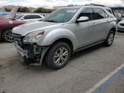 Salvage cars for sale at Las Vegas, NV auction: 2017 Chevrolet Equinox LT