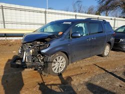 Salvage cars for sale at Chatham, VA auction: 2017 Toyota Sienna XLE