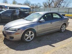 Salvage cars for sale at Wichita, KS auction: 2008 Mazda 6 I