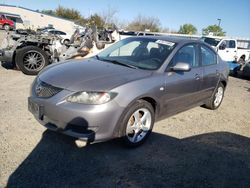 Salvage cars for sale at Sacramento, CA auction: 2006 Mazda 3 I