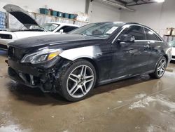 Salvage cars for sale from Copart Elgin, IL: 2016 Mercedes-Benz E 400 4matic