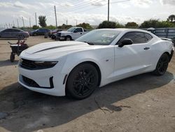 Salvage cars for sale at Miami, FL auction: 2019 Chevrolet Camaro LS