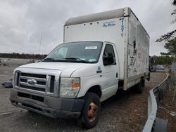 Salvage trucks for sale at Brookhaven, NY auction: 2016 Ford Econoline E350 Super Duty Cutaway Van