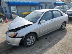 KIA Spectra EX salvage cars for sale: 2009 KIA Spectra EX