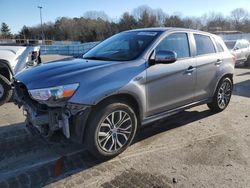 Salvage cars for sale from Copart Assonet, MA: 2018 Mitsubishi Outlander Sport ES