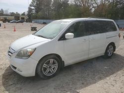 Salvage cars for sale at Knightdale, NC auction: 2007 Honda Odyssey Touring