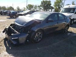 Salvage cars for sale at Riverview, FL auction: 2021 KIA Forte FE