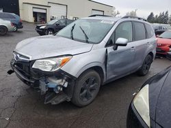 Salvage cars for sale at Woodburn, OR auction: 2016 Subaru Forester 2.5I Premium