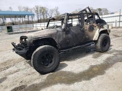 Salvage cars for sale at Spartanburg, SC auction: 2016 Jeep Wrangler Unlimited Sport