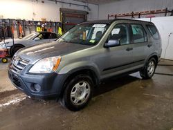 Honda cr-v lx Vehiculos salvage en venta: 2006 Honda CR-V LX