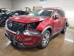 Salvage cars for sale from Copart Elgin, IL: 2023 Nissan Pathfinder SL