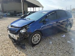 Salvage cars for sale at Homestead, FL auction: 2012 Toyota Prius V